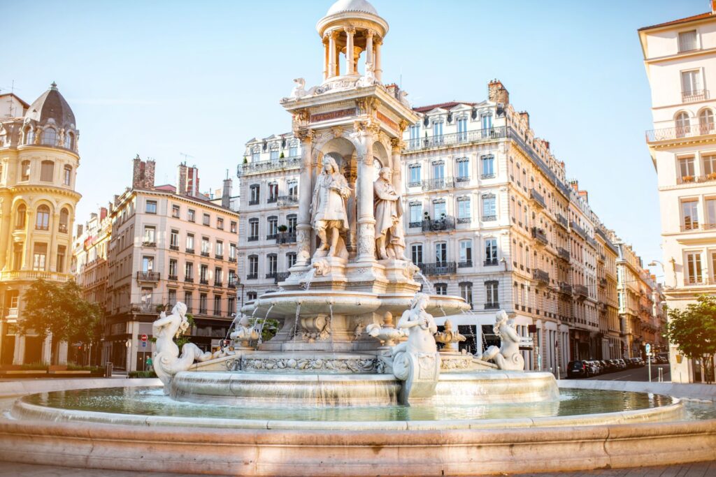 Jacobins square, Lyon France