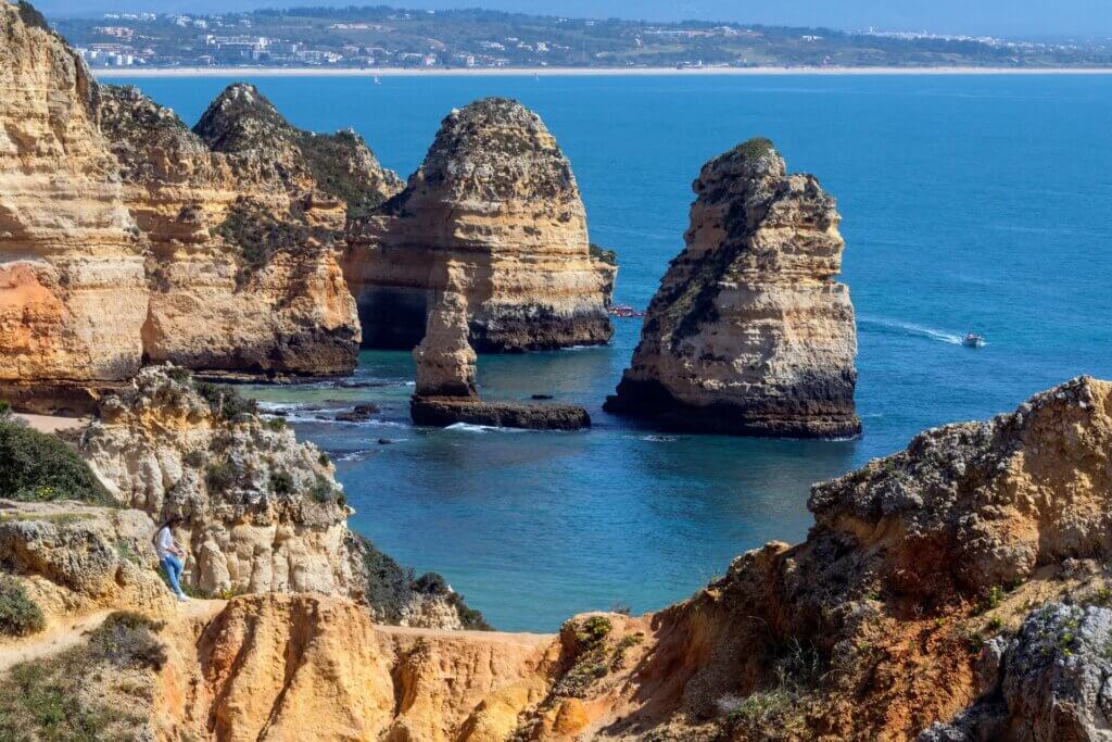 Praia do Camilo near Lagos in the Algarve, Portugal