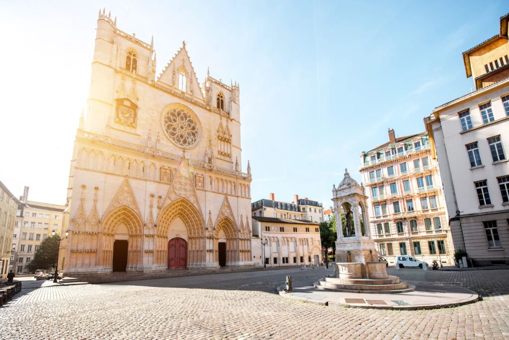 Saint John's Cathedral, Lyon France